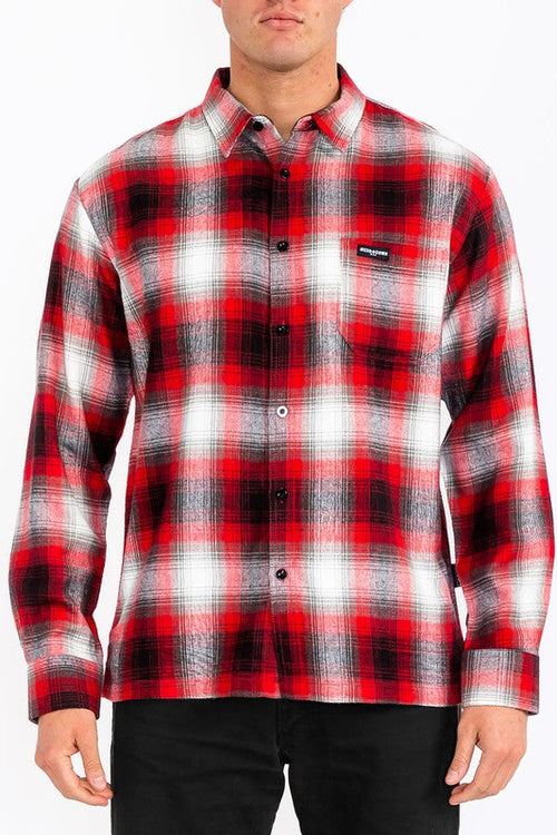 Men’s Plaid Flannel Shirt — Rugged Comfort, Timeless Style