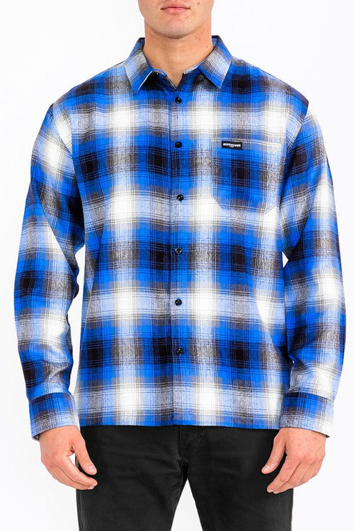 Men’s Plaid Flannel Shirt — Rugged Comfort, Timeless Style