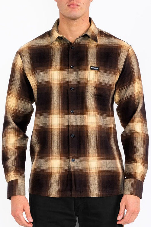 Men’s Plaid Flannel Shirt — Rugged Comfort, Timeless Style