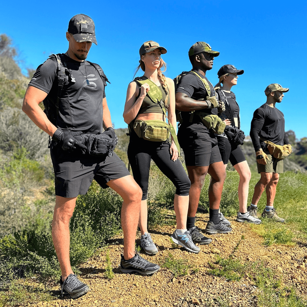 JupiterGear Military-Style Tactical Patch Hat with Adjustable Strap |