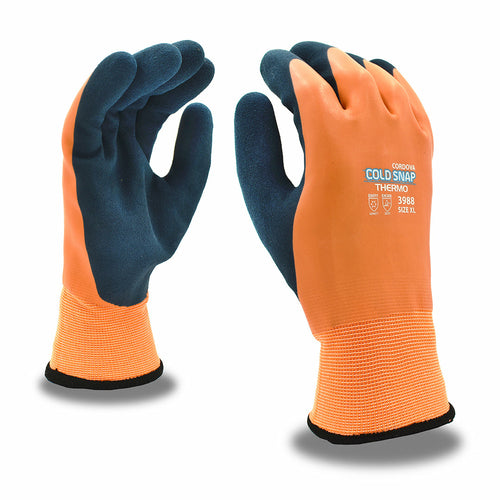 X-FREEZE, Orange Polyester Shell, Brushed Acrylic Terry Lining, Full