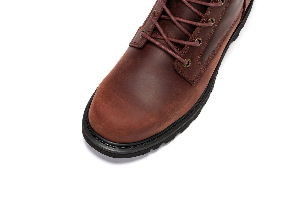 ROCKROOSTER Mantua 8” Soft Toe Work Boots — Rugged Protection, All-Day Comfort