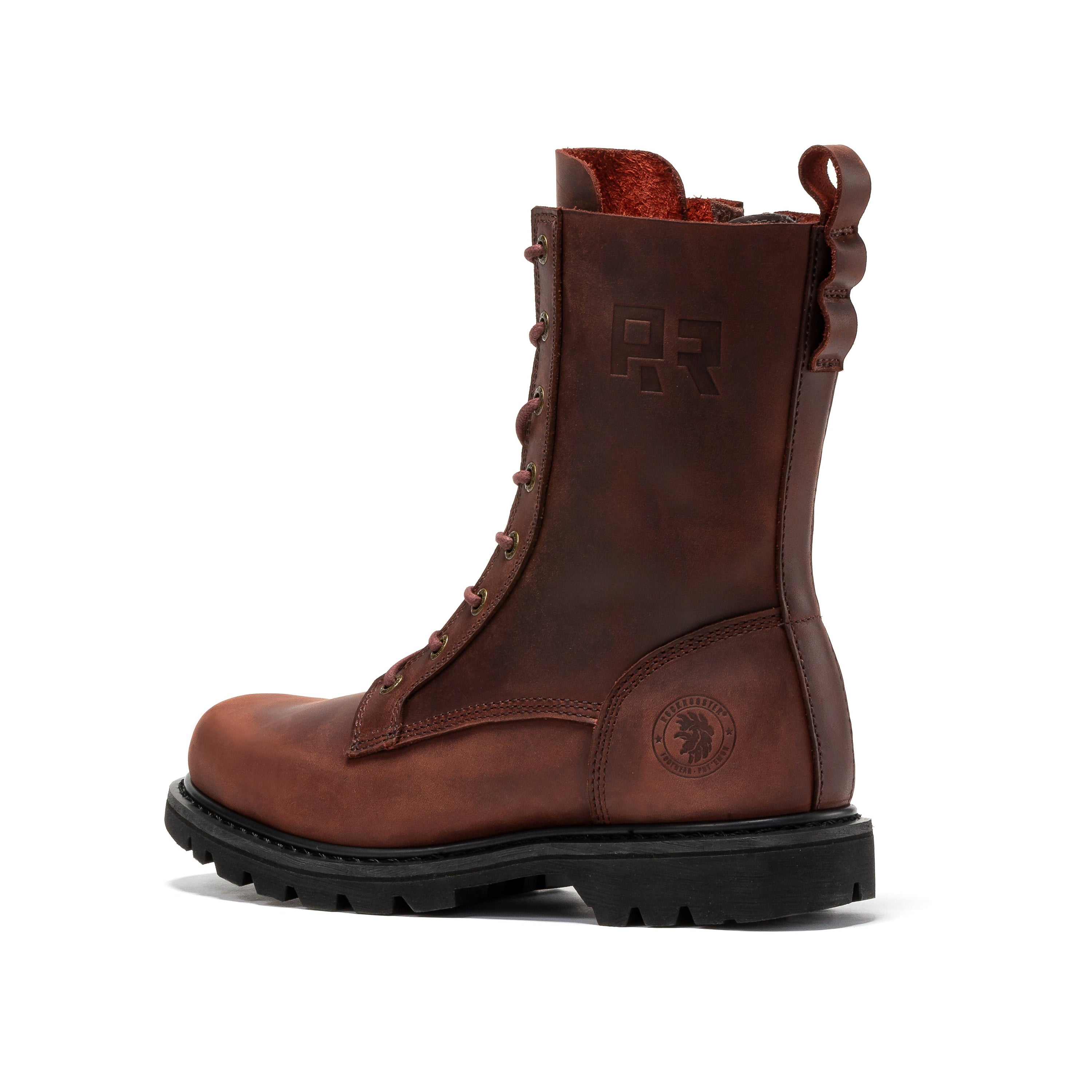 ROCKROOSTER Mantua 8” Soft Toe Work Boots — Rugged Protection, All-Day Comfort