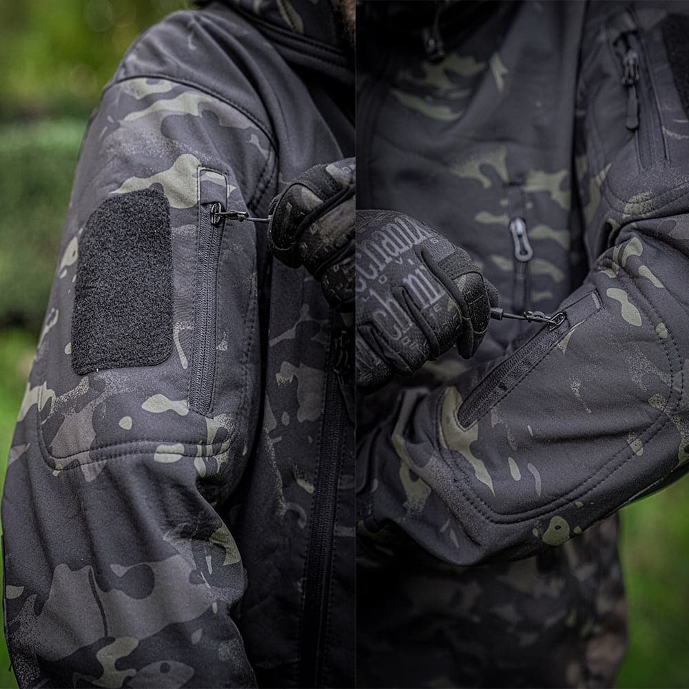 Army Outdoor Tactical Waterproof Softshell Fleece Jacket