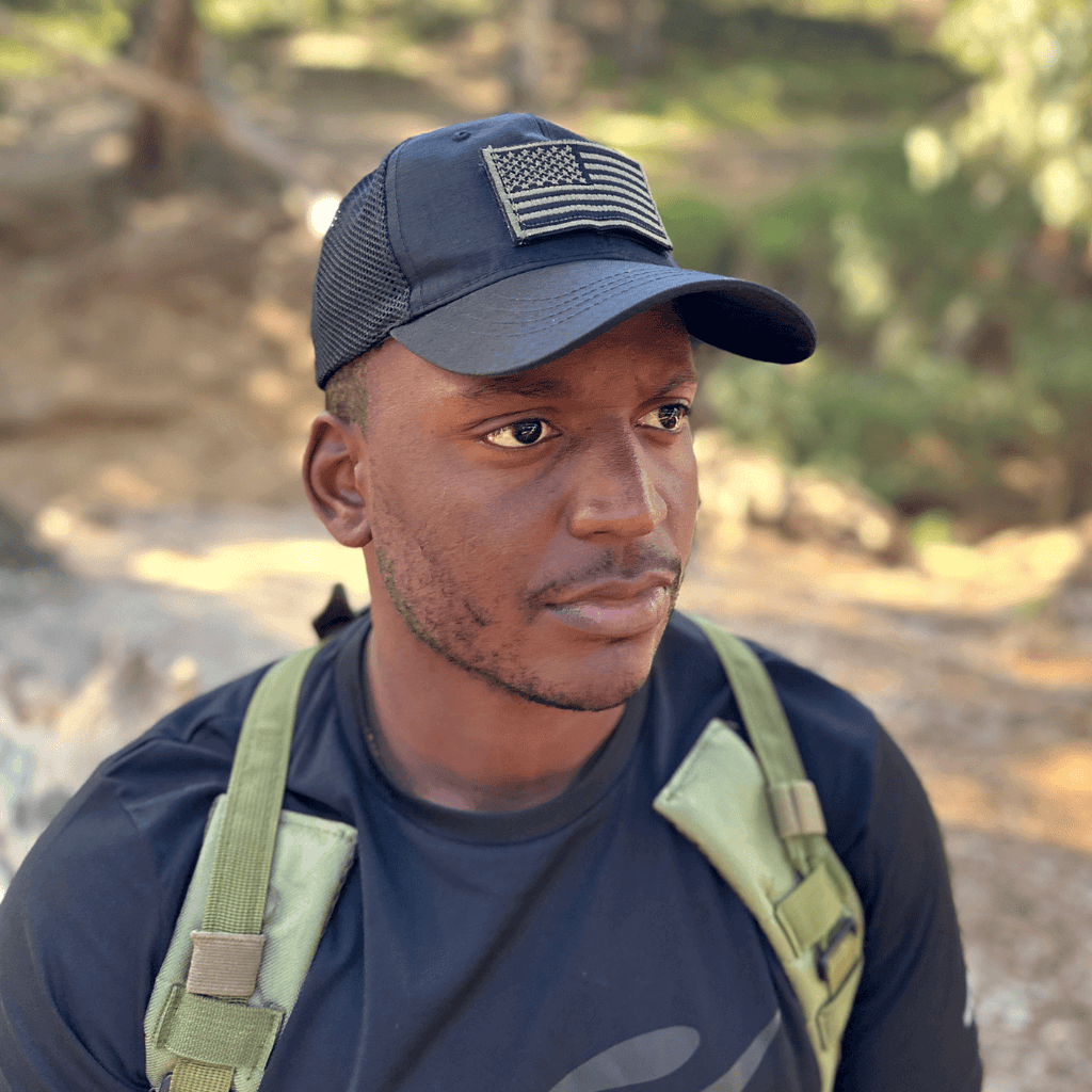 JupiterGear Military-Style Tactical Patch Hat with Adjustable Strap |