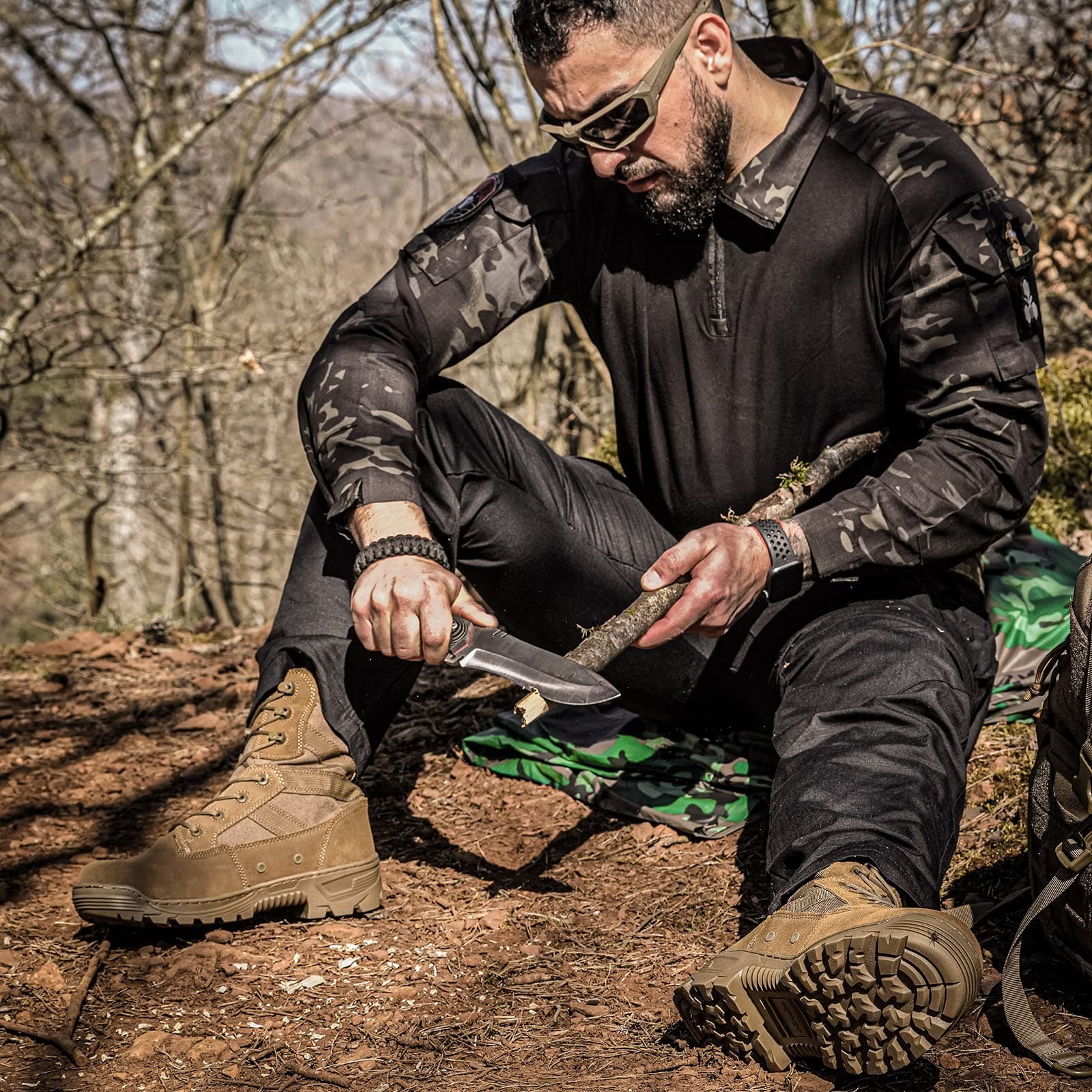 SCOUTS Combat Waterproof Climbing Boots — Built for the Unforgiving