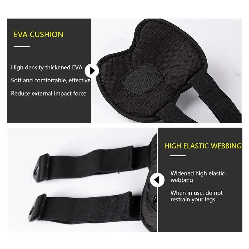 Outdoor Tactical Protective Gear Set Of 4 Knee Pads Elbow Pads For