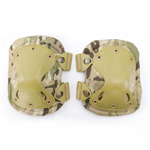 Outdoor Tactical Protective Gear Set Of 4 Knee Pads Elbow Pads For