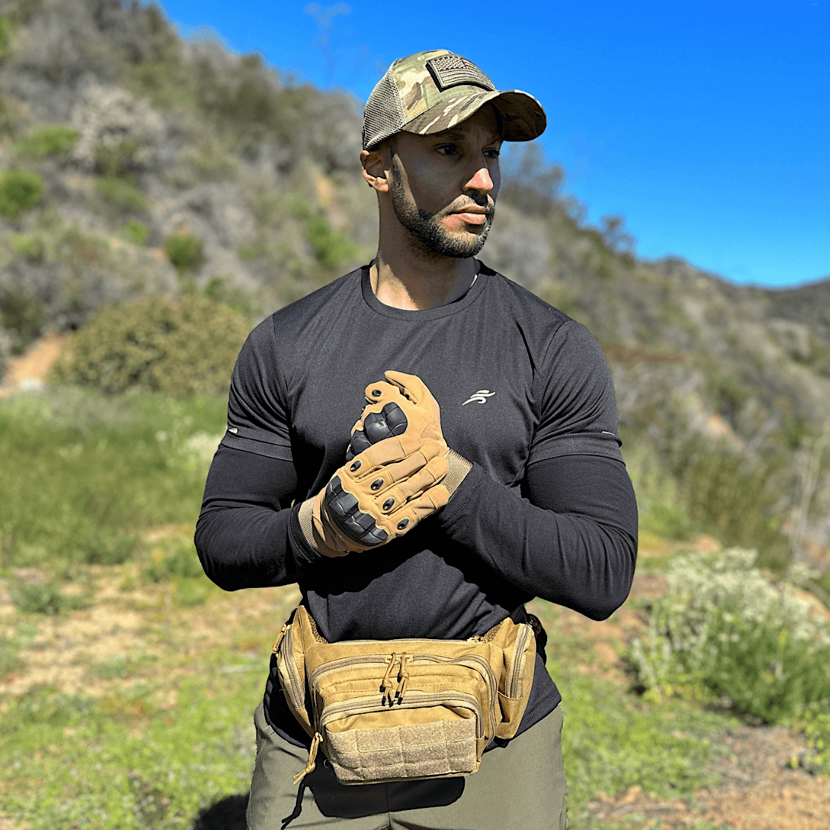 JupiterGear Military-Style Tactical Patch Hat with Adjustable Strap |