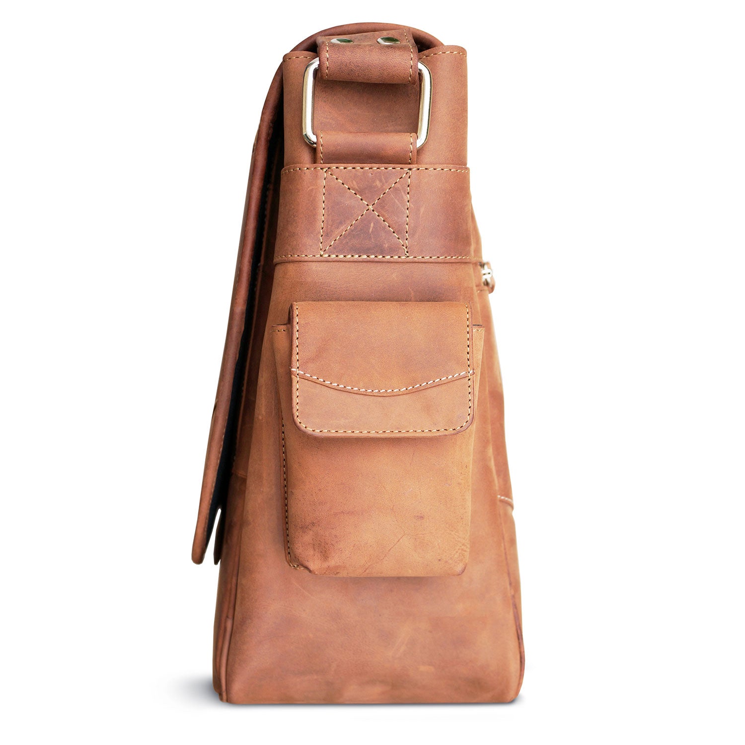 MacCase Premium Leather Messenger Bag