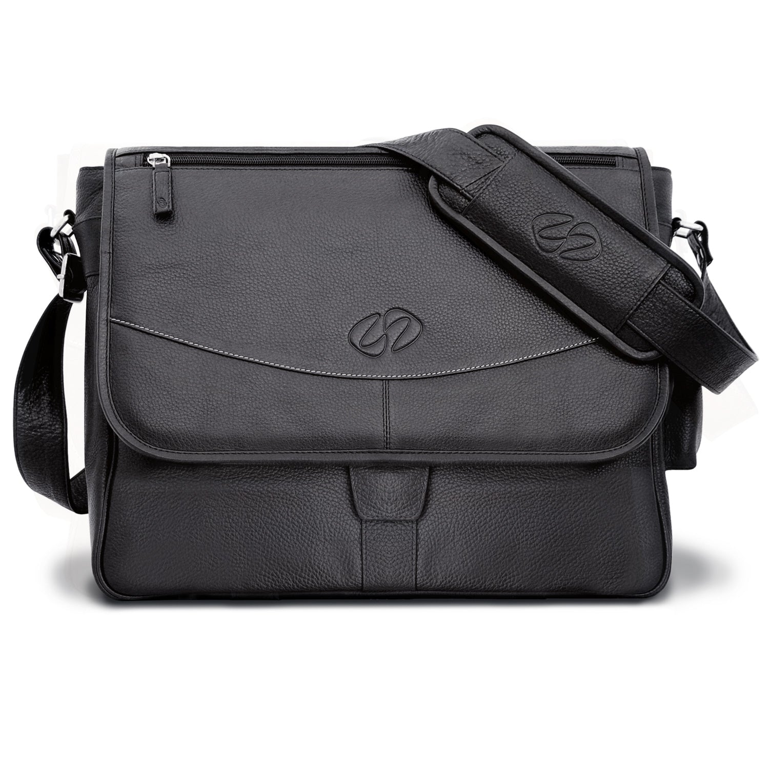 MacCase Premium Leather Messenger Bag
