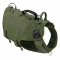 Durable Nylon Dog Harness Tactical Military Working Dog Vest No Pull