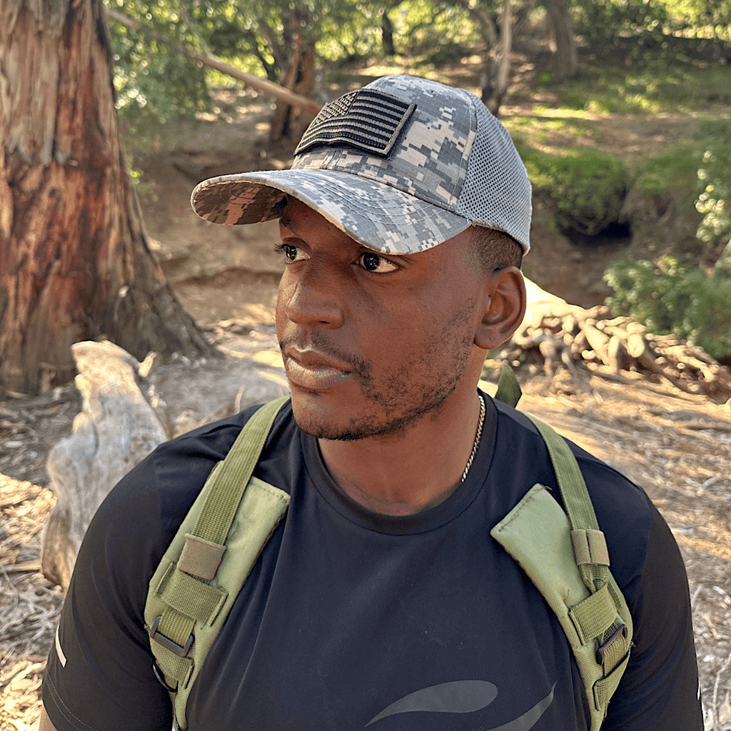JupiterGear Military-Style Tactical Patch Hat with Adjustable Strap |