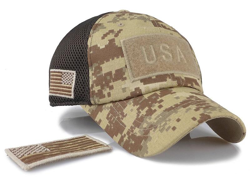 Tactical Camouflage Mesh Baseball Cap — Built for the Field, the Range, and Everyday Patriot Wear