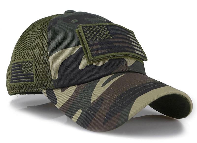 Tactical Camouflage Mesh Baseball Cap — Built for the Field, the Range, and Everyday Patriot Wear