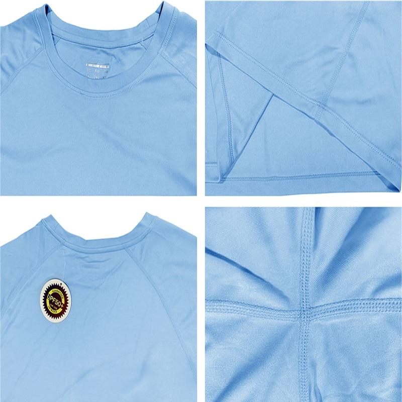 Men's Sun Protection T-shirts Summer UPF 50+ Long Sleeve Performance