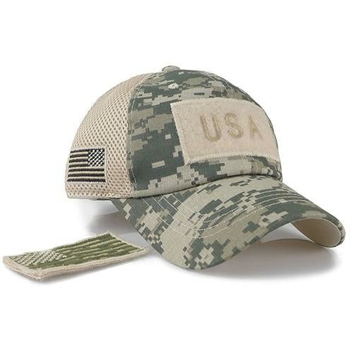Tactical Camouflage Mesh Baseball Cap — Built for the Field, the Range, and Everyday Patriot Wear
