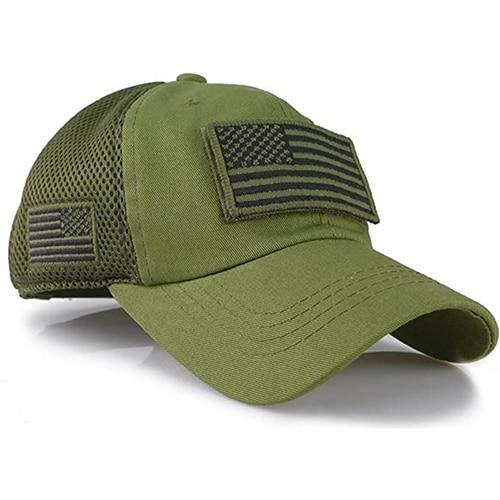 Tactical Camouflage Mesh Baseball Cap — Built for the Field, the Range, and Everyday Patriot Wear