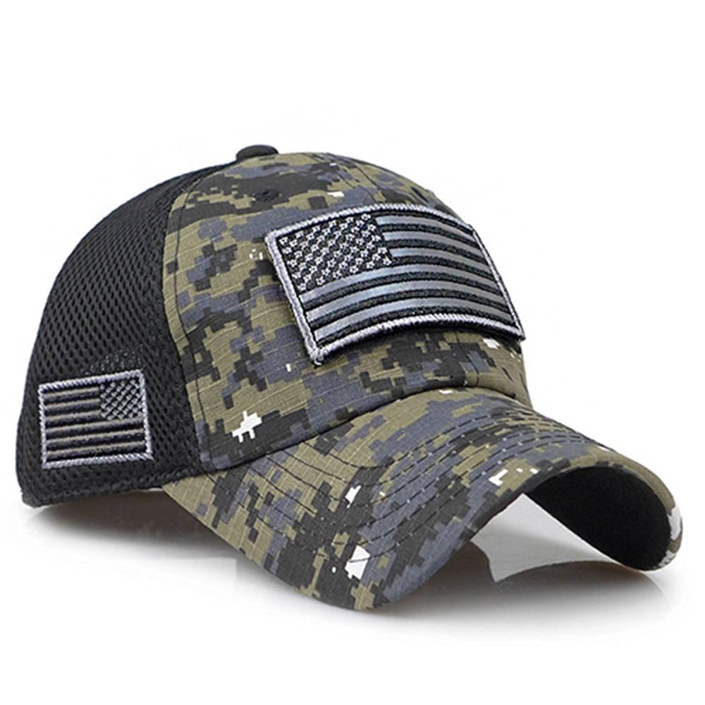 Tactical Camouflage Mesh Baseball Cap — Built for the Field, the Range, and Everyday Patriot Wear