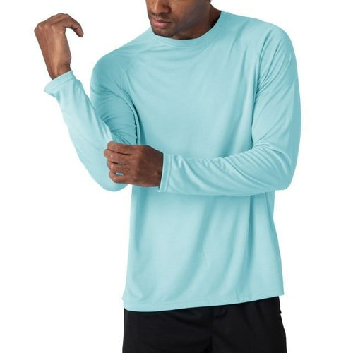 Men's Sun Protection T-shirts Summer UPF 50+ Long Sleeve Performance
