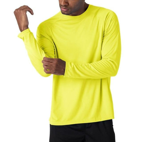 Men's Sun Protection T-shirts Summer UPF 50+ Long Sleeve Performance