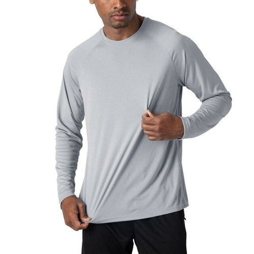 Men's Sun Protection T-shirts Summer UPF 50+ Long Sleeve Performance