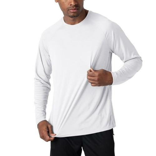 Men's Sun Protection T-shirts Summer UPF 50+ Long Sleeve Performance