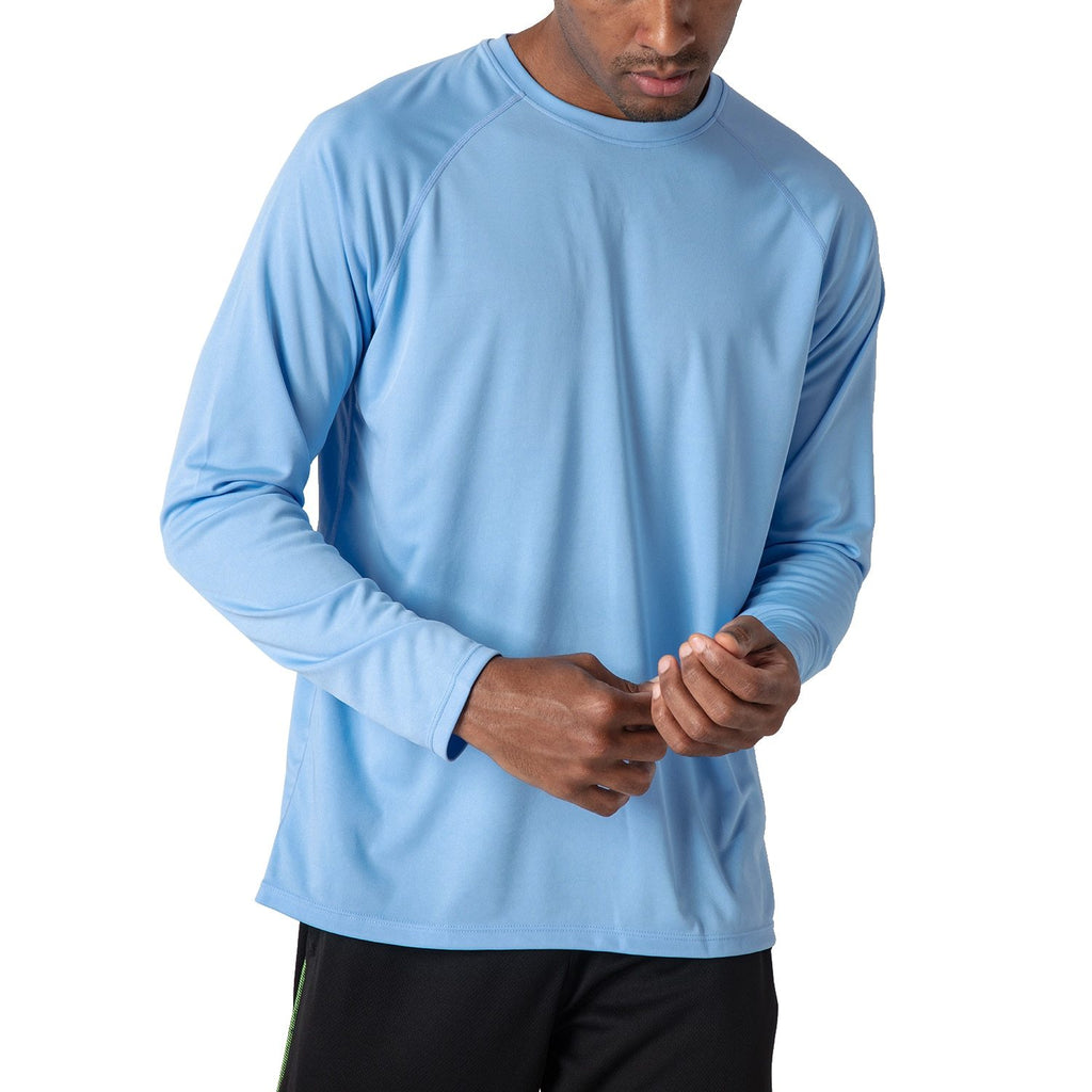 Men's Sun Protection T-shirts Summer UPF 50+ Long Sleeve Performance