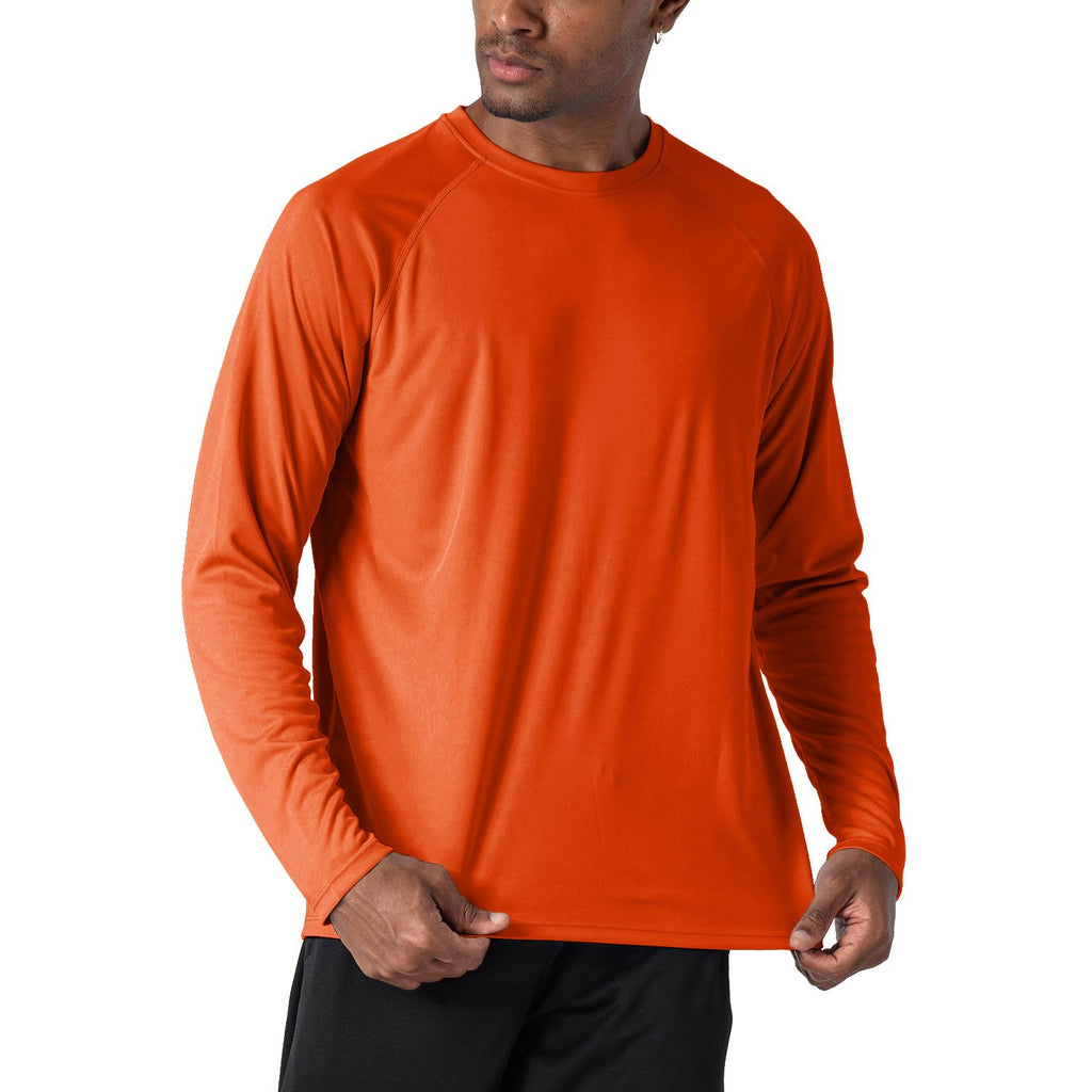 Men's Sun Protection T-shirts Summer UPF 50+ Long Sleeve Performance