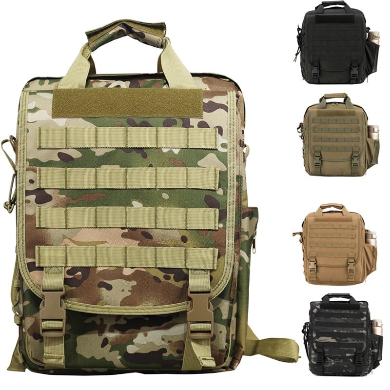 Molle Military Laptop Bag Tactical Messenger Bags Computer Backpack
