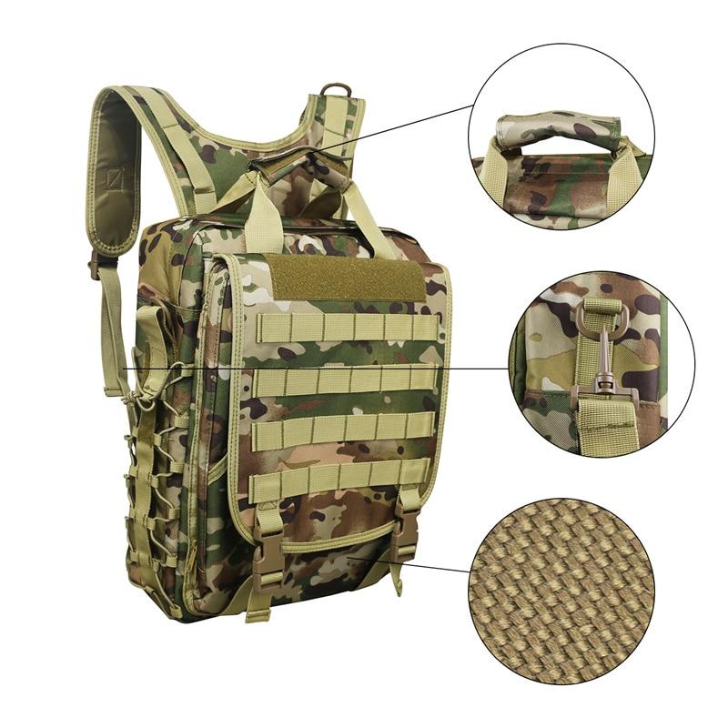 Molle Military Laptop Bag Tactical Messenger Bags Computer Backpack