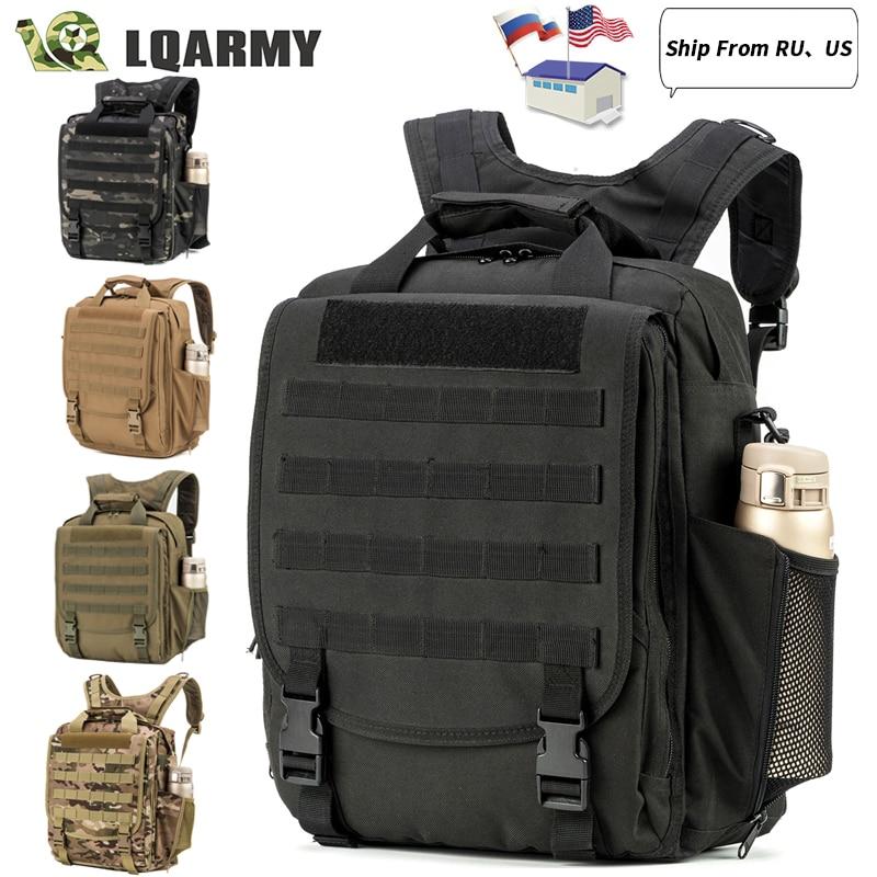 Molle Military Laptop Bag Tactical Messenger Bags Computer Backpack