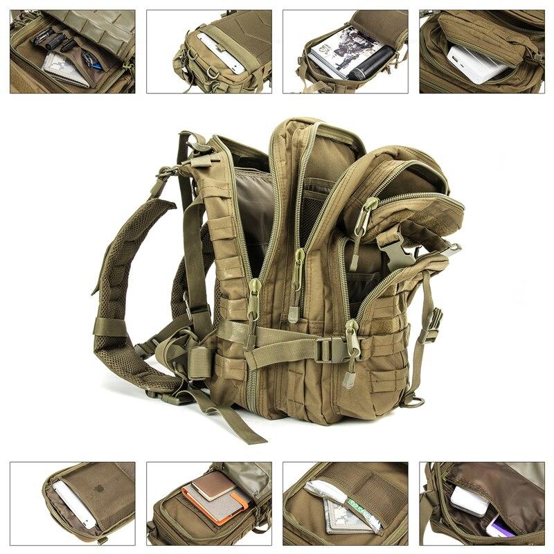 Outdoor Military Rucksacks 1000D Nylon 30L Waterproof Tactical