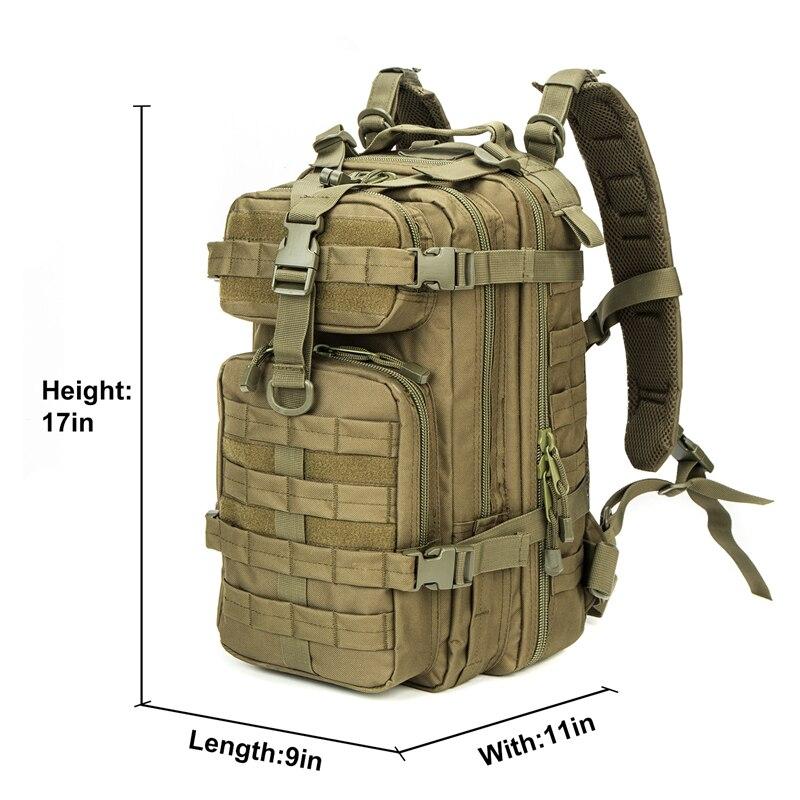 Outdoor Military Rucksacks 1000D Nylon 30L Waterproof Tactical